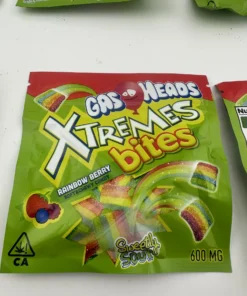 Alternative view of Gas Heads Xtreme Bites 600mg