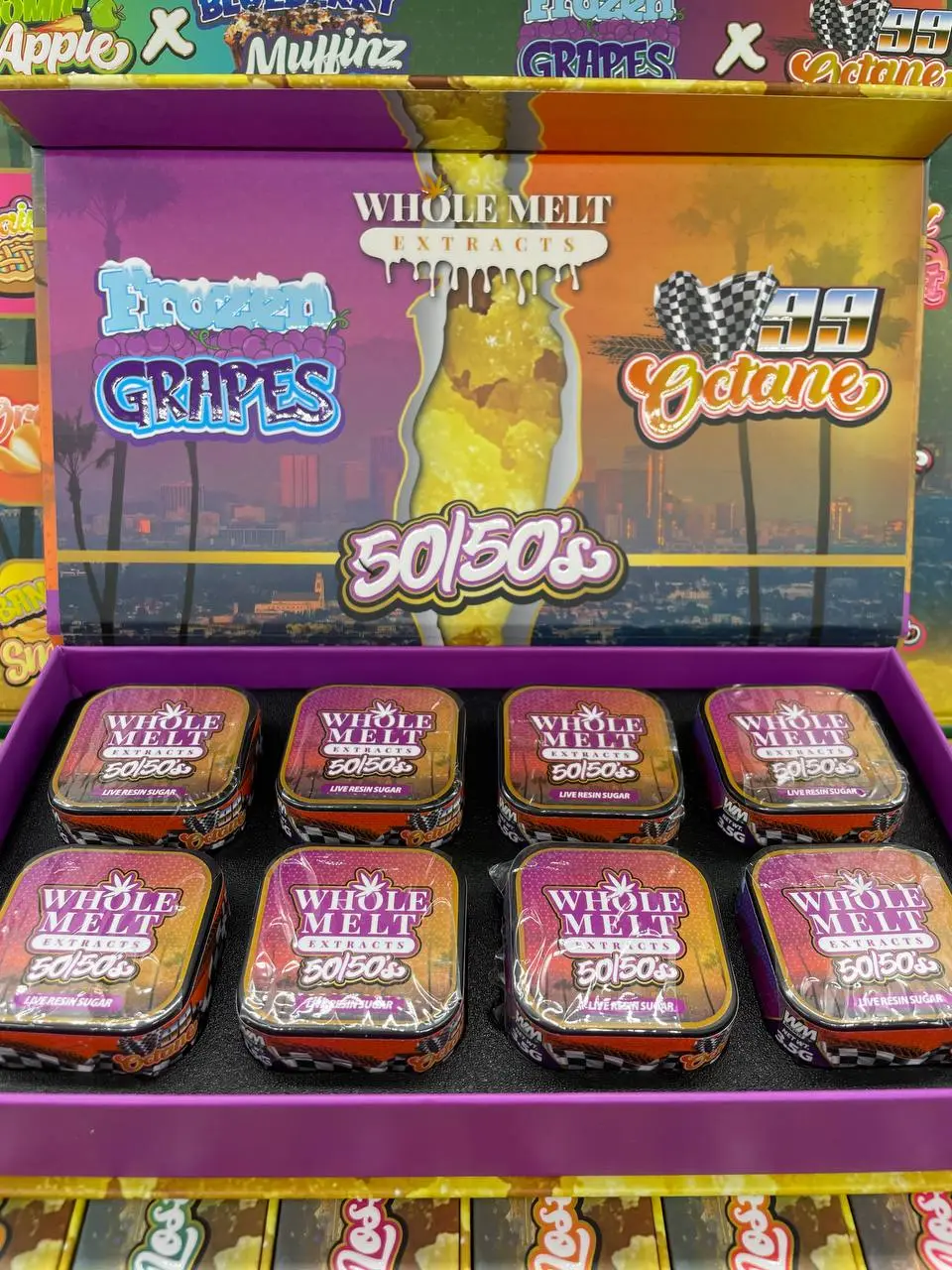 IMG 20240326 202557 649 1 Whole Melts Extracts Vice City Edition – 50/50S Live Resin Sugar Badder 3.5G - Image 3