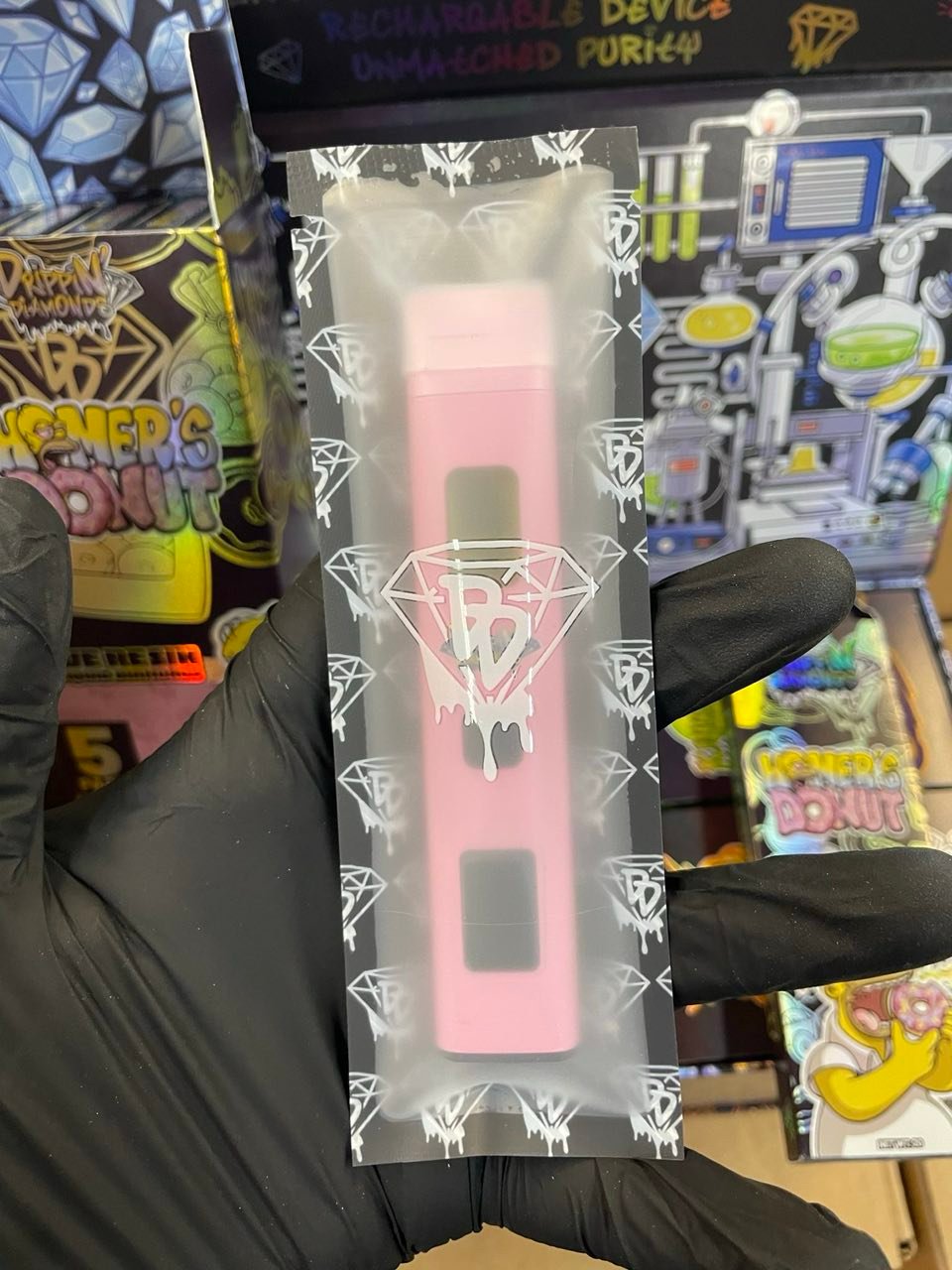 IMG 5B43FE6008B7 4 1 DRIPPIN’ DIAMONDS 2G DISPOSABLE – LIVE RESIN X LIQUID DIAMONDS - Image 5