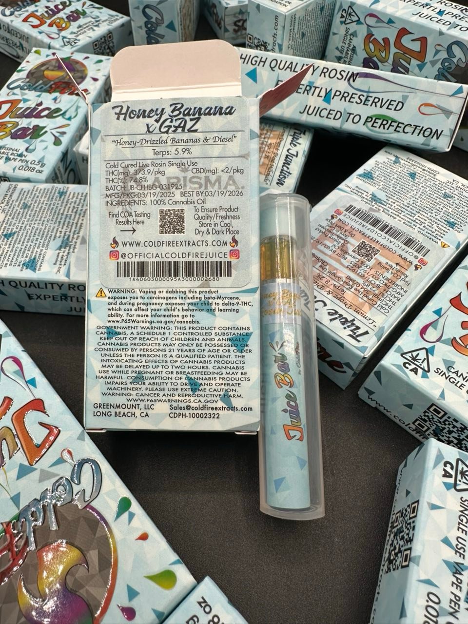 JPEG image 4223 B245 25 1 1 COLD FIRE JUICE BAR 0.5G - Image 3