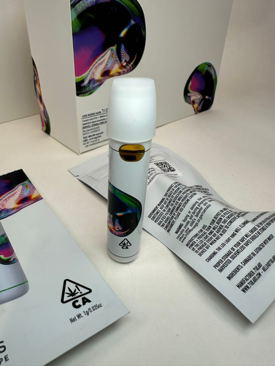 JPEG image 4923 B125 A5 0 1 710 LABS LIVE ROSIN VAPE 1G