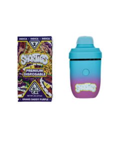 SHORTIES DISPOSABLE RECHARGEABLE VAPE CARTS LIVE RESIN LIQUID DIAMONDS GRANDDADDY PURPLEX 13 1