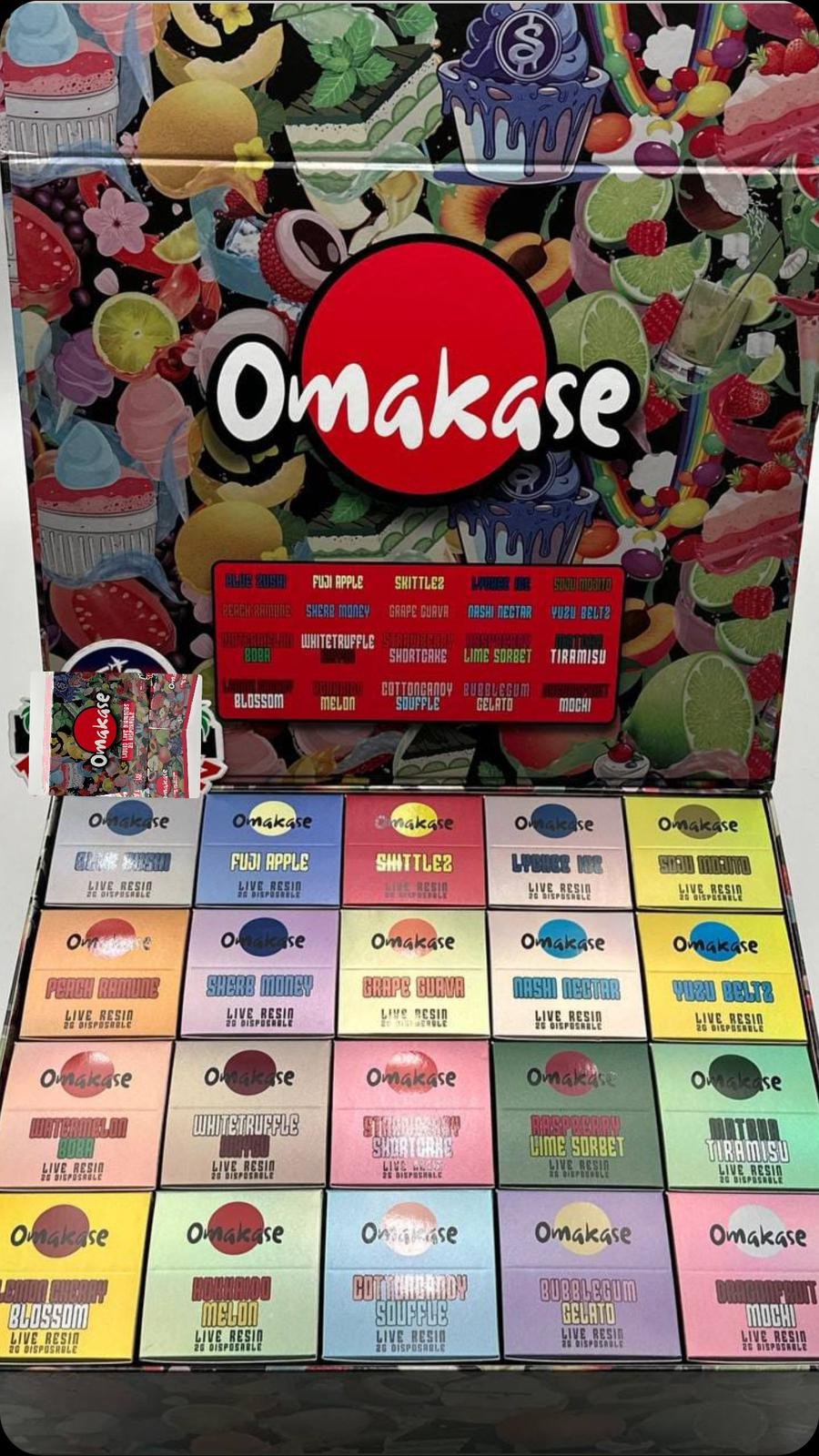 WhatsApp Image 2024 08 25 at 3.13.57 AM 1 1 OMAKASE 2G DISPOSABLES VAPE - Image 2