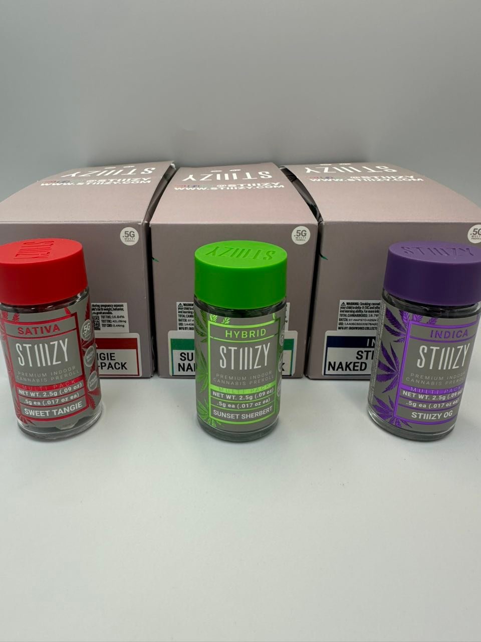 image 1297 1 STIIIZY CANNABIS PRE ROLLS – MULTI PACK – 2.5G