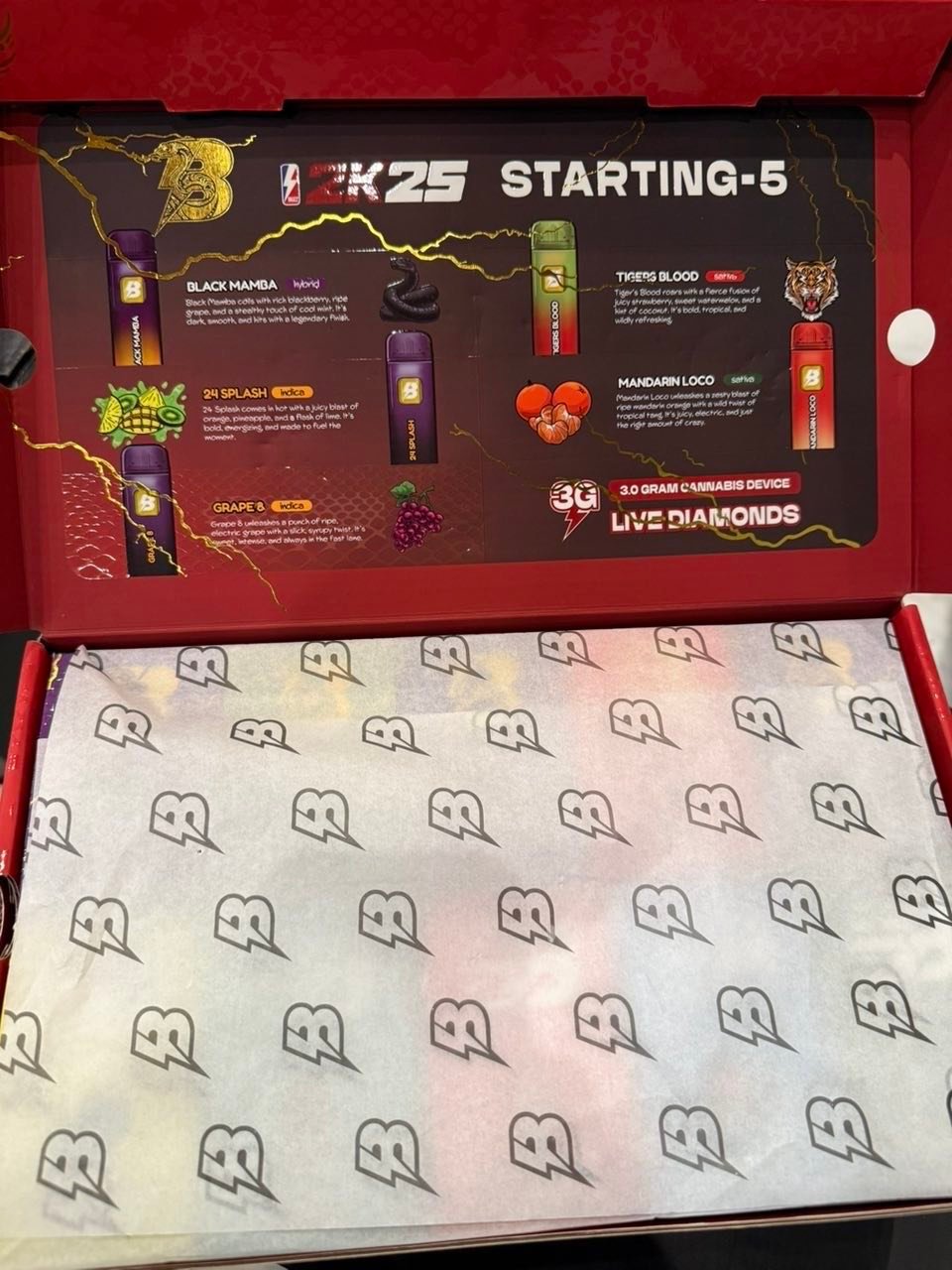 image 1332 1 BUZZ BAR 3G DISPOSABLE – SNEAKER EDITION – LIVE DIAMONDS - Image 2