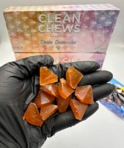 Alternative view of CLEAN CHEWS TROPICAL ROSIN GUMMIES – 200MG