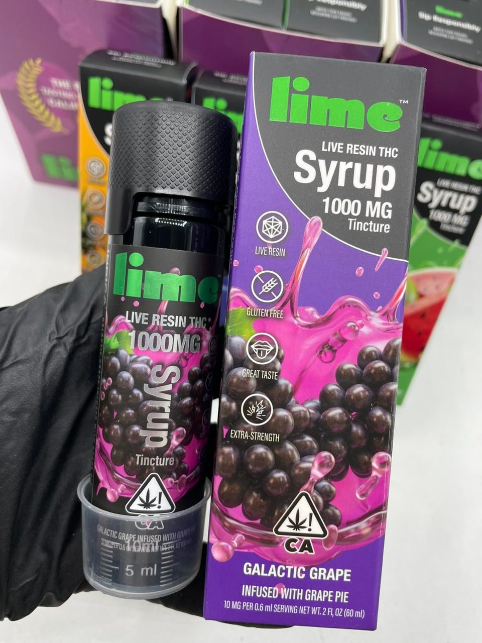 image 153 1 Lime Live Resin Thc Syrup 1000 MG