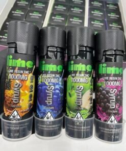 Alternative view of Lime Live Resin Thc Syrup 1000 MG