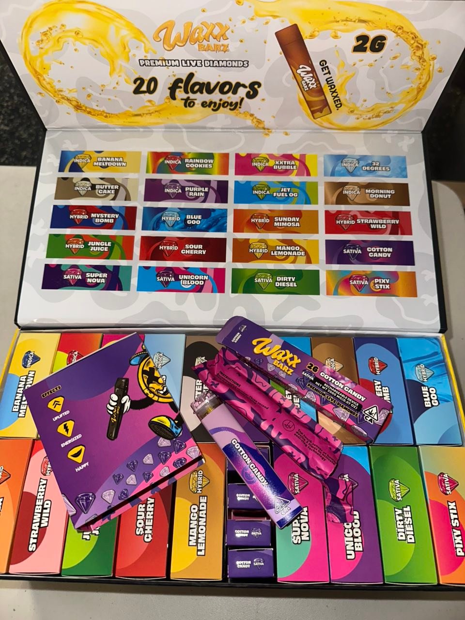 image 179 1 1 Waxx Barz Disposable 2G Live Diamonds