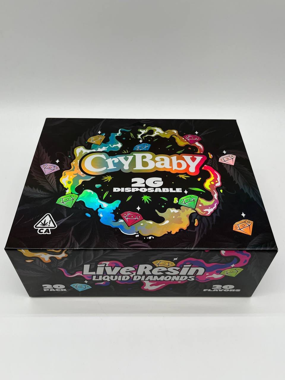 image 1893 1 CRYBABY BOTTLE 2G DISPOSABLE – LIVE RESIN LIQUID DIAMONDS W/ GUMBALLS (LIQUID DIAMOND INFUSED) - Image 4
