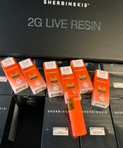 Alternative view of Sherbinskis 2G Live Resin Disposable