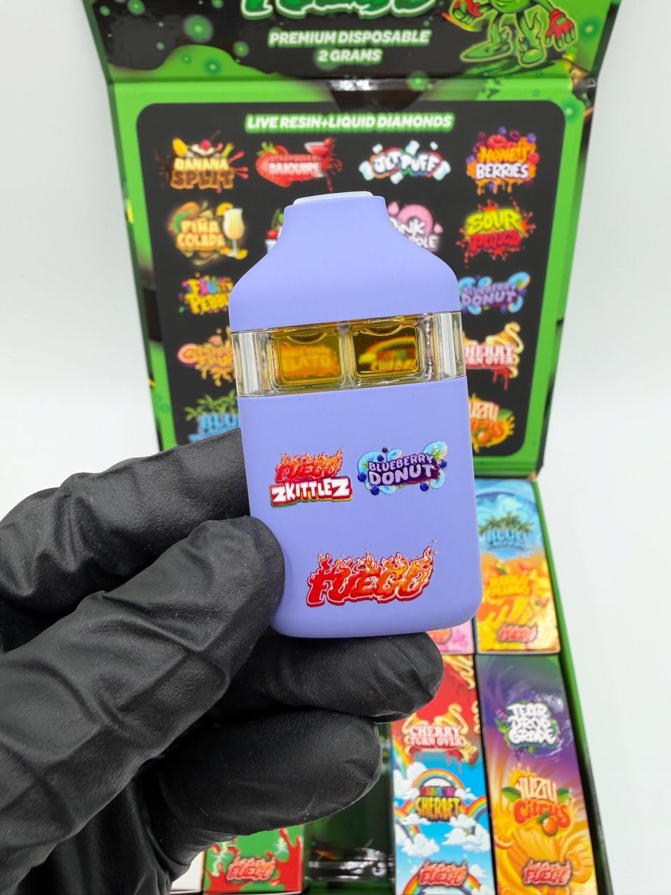 image 2295 1 FUEGO 2G DISPOSABLE – LIVE RESIN + LIQUID DIAMONDS - Image 2