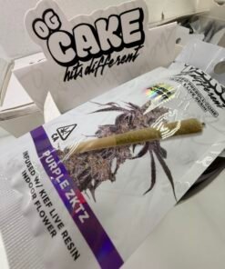Alternative view of OG CAKE INFUSED PRE ROLLS