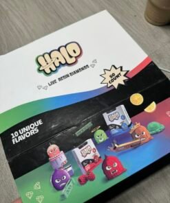 Alternative view of Halo Live Resin Diamonds Disposable 2G