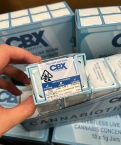 Alternative view of CBX CANNABIOTIX COLD CURE LIVE ROSIN – SOLVENTLESS – 1GM (TIER 1 OR TIER 2 AVAILABLE)