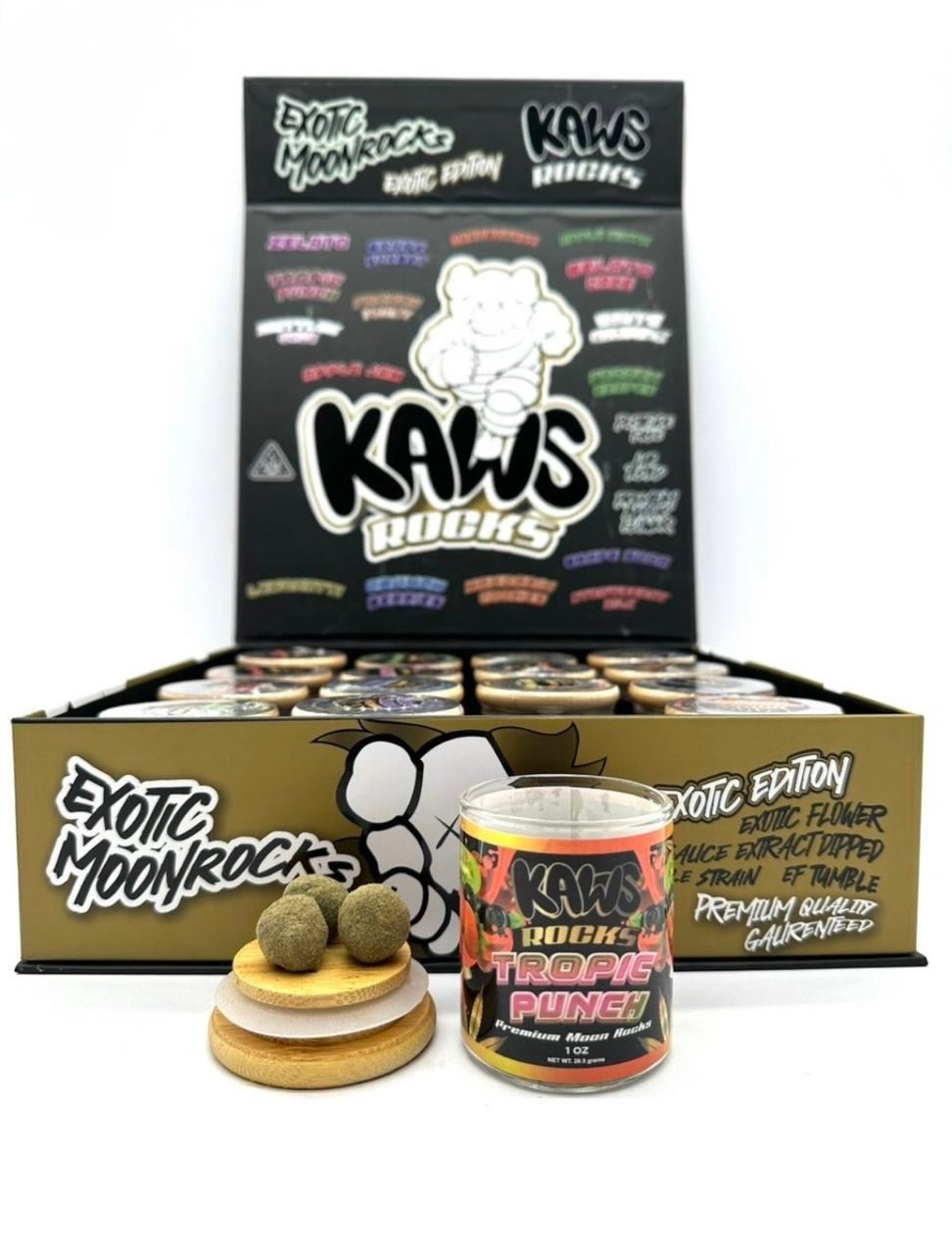 image 524 1 KAWS ROCKS – EXOTIC MOONROCKS (1 Ounce Jars) - Image 3