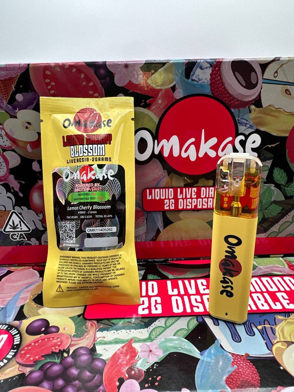 omakase 2 1 1 OMAKASE 2G DISPOSABLES VAPE